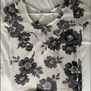 S. PRINCE & FOX CROPPED SHIRT